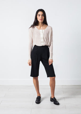 Woven Shorts in Black - michael-dev