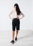 Woven Shorts in Black - michael-dev