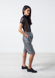 Silk Shorts in Grey - michael-dev
