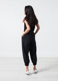 Fancy Wool Pant in Black - michael-dev