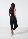 Fancy Wool Pant in Black - michael-dev