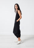 Fancy Wool Pant in Black - michael-dev