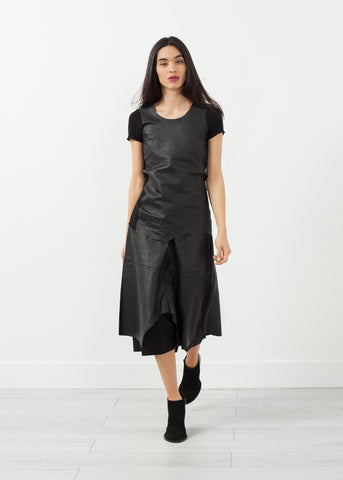 Leather Drop Crotch Pants - michael-dev
