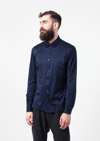 Scotland Button-Up in Navy - michael-dev