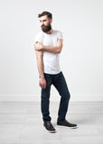 Comfort Tee in White Linen - michael-dev