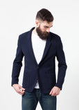 Cotton Jacket in Navy - michael-dev