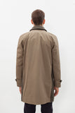 Raglan Maniche Coat in Olive - michael-dev