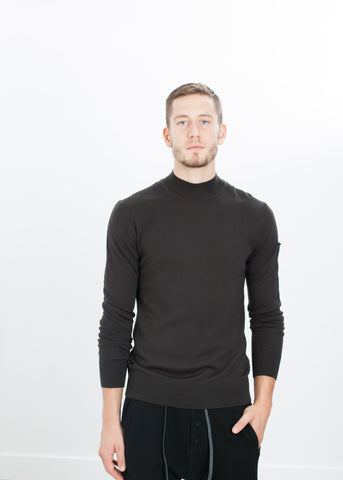 Merino Knit Turtleneck in Cavern - michael-dev