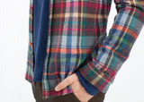 Riccardo Button-Up in Plaid Multi - michael-dev