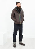Ilo Coat in Teak - michael-dev