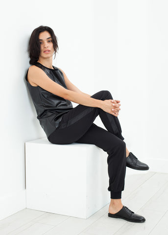 Camiliah Trouser in Black - michael-dev