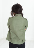 Big Army Jacket in Olive - michael-dev