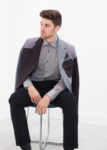 Crazy Mallory Jacket in Blue Mix - michael-dev