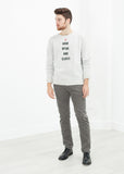 Vintage Sweatshirt in Light Grey - michael-dev