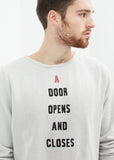 Vintage Sweatshirt in Light Grey - michael-dev