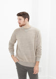 Jeth Sweatshirt in Grey/Rust - michael-dev