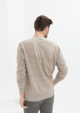 Jeth Sweatshirt in Grey/Rust - michael-dev