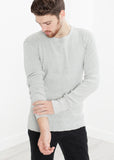 Waffle Knit Long Sleeve Tee - michael-dev