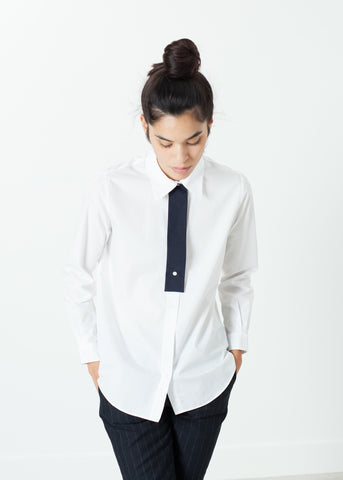 Pau Shirt in White - michael-dev