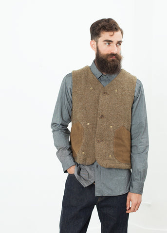 Work Vest in Tan - michael-dev