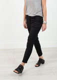 Stretch Fitted Pant in Black - michael-dev