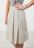 Pleated Skirt in Glitter Dots - michael-dev