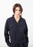 Worker Jumpsuit in Navy - michael-dev