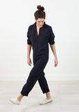 Worker Jumpsuit in Navy - michael-dev