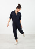 Worker Jumpsuit in Navy - michael-dev