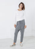 Stretch Tee in Milk - michael-dev