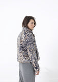 Deione Coat in Graphite Floral - michael-dev