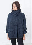 Marquee Coat in Steel - michael-dev