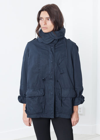 Marquee Coat in Steel - michael-dev