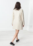 Tessuto Jacket in Cream - michael-dev