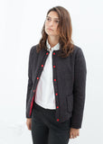 Camelia Reversible Jacket in Black/Red - michael-dev