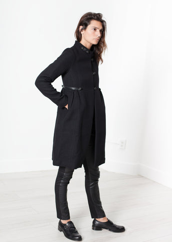 Zoulou Coat in Black - michael-dev