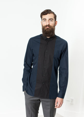 Camicia Classic Shirt in Navy - michael-dev