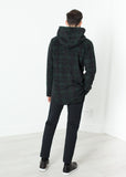 Double Breasted Hoodie in Forest Plaid - michael-dev