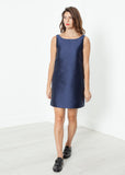 A-Line Mini Dress in Blue - michael-dev
