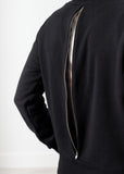 Loopwheeler Sweatshirt in Black - michael-dev