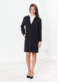 A-Line Pocket Shift in Black - michael-dev