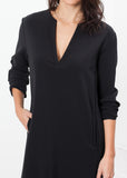 A-Line Pocket Shift in Black - michael-dev