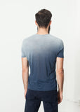Overprint T-Shirt in Navy - michael-dev