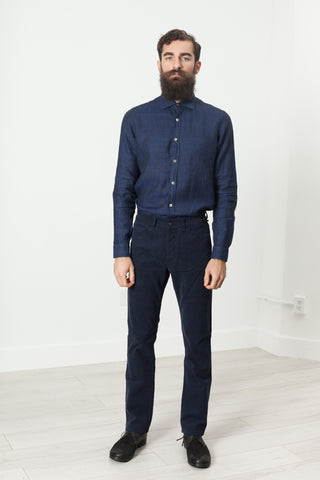 Alex Twill Pant in Navy - michael-dev