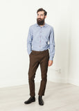 Diamond Weave Trouser in Hazel - michael-dev