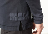 Cotton Henley in Blue Grey - michael-dev