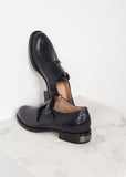 Buckle Shoe in Navy - michael-dev