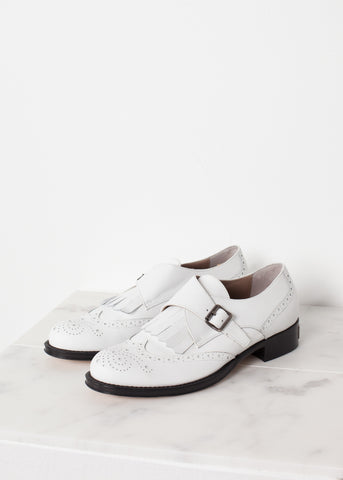 Golf Shoe in White - michael-dev