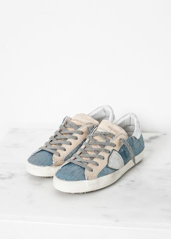 Metallic Sequin Low Top Sneaker - michael-dev