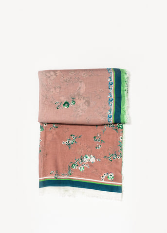 Floral Cashmere Scarf - michael-dev